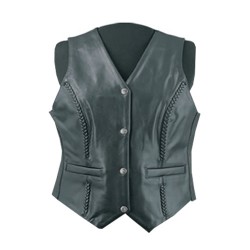 Women Leather Vest